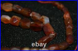54 Old Carnelian Stone Beads from Afghanistan with Natural Beautiful Color