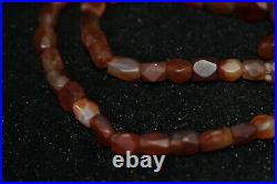 54 Old Carnelian Stone Beads from Afghanistan with Natural Beautiful Color