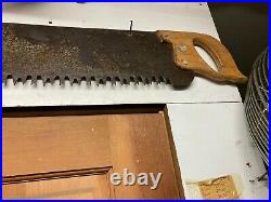 60'' cross cut saw old unused looks like curtis but is not marked