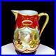 ANTIQUE-OLD-PARIS-LANDSCAPE-GILT-HANDLED-MAROON-AND-YELLOW-6-PITCHER-1870s-01-so