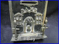 Antique Rare Brass/metal Old Bank Money Box