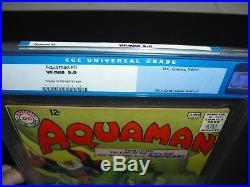 Aquaman #9 CGC 9.0 Old Blue Label from 1963! DC Comics not CBCS