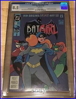 BATMAN ADVENTURES 12 CGC 8.5 1ST APPEARANCE HARLEY QUINN White Pages Old Case
