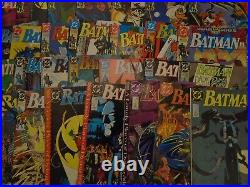 BATMAN COMICS COLLECTION x 71 issues US originals 30 years old Joblot Bundle Lot