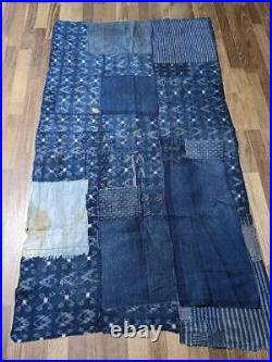 Boro Old Cloth Japanese Antiques Period Indigo 160cm×83cm