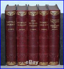 Charles Dickens 15 BOOK COLLECTION C1930's, Vintage, 86 YEARS OLD