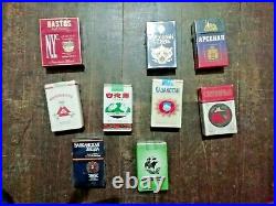 Cigarette Collection Black Death Gauloise West Old Packages Not to be Smoked