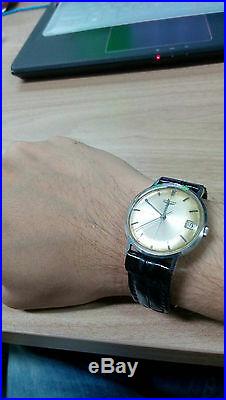 Collectible Old Vintage Longines Automatic Mechanical Military Watch Croc band