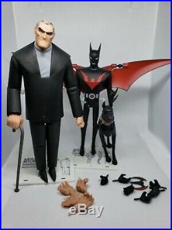 DC Collectibles Animated Series Batman Beyond And Old Bruce Wayne set