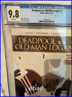 Deadpool vs Old Man Logan #1 Marvel Comics CGC 9.8