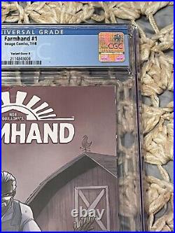 FARMHAND #1 CGC 9.8 Old Major Variant Image Comics Guillory 1st Appearance 2018