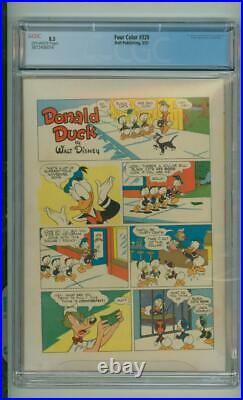 Four Color #328 CGC 8.5 Donald Duck #2 Old California Huey, Dewey & Louie App 19
