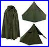 Genuine-New-Old-Stock-Used-Polish-Lavvu-shelter-tent-Two-Canvas-Ponchos-01-yaal