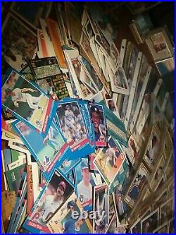 Huge Lot OLD BASEBALL CARDS baseball collection magazines Sports Lot