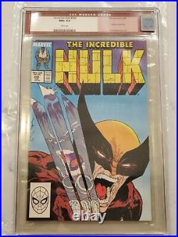 Incredible Hulk #340 CGC 9.6 Old Modern Red Label Classic McFarlane Wolverine