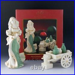 Lenox China First Blessing Nativity 8 PERFUME Seller & Cart MIB New Old Stock