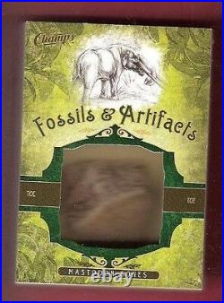 Mastodon Toe Bone Fossil Artifact Over 11,700 Yrs Old 2011 Upper Deck Parkhurst