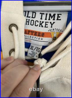 Men's Old Time Hockey Rafters Collection Buffalo Sabres Dominik Hasek #39 Hoodie