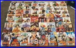 Naruto Manga COMPLETE Vol. 1-72 ENGLISH Old Viz Media Logo