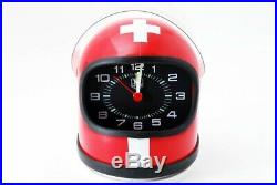 New old stock Tag Heuer F1 Helmet Alarm Clock (mn17)
