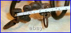 Old Antique Heavy Thick Iron Horse Ring Bit