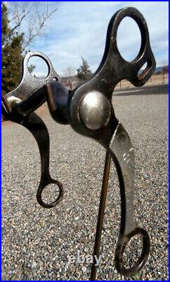 Old Antique Iron Silver Ricardo Horse Curb Bit
