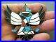 Old-Native-American-Multi-Stone-Inlay-Sterling-Silver-Knifewing-Pin-Pendant-R-01-bld