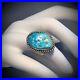 Old-Pawn-Native-American-Navajo-Turquoise-Sterling-Silver-Ring-Size-11-01-gslr