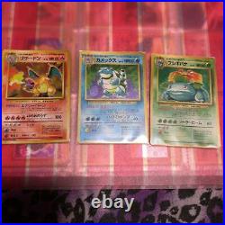 Old Pokemon card collection lot 3 Charizard / Venusaur / Blastoise