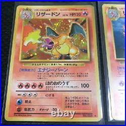 Old Pokemon card lot 8 collection Charizard no. 006 etc excellent