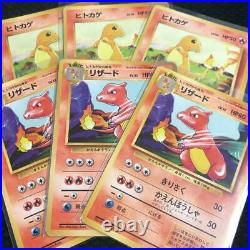 Old Pokemon card lot 8 collection Charizard no. 006 etc excellent