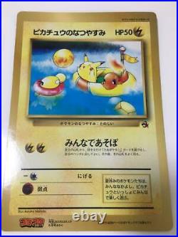 Old Pokemon jumbo card lot 7 collection Charizard / Mewtwo etc CoroCoro set