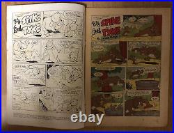 Old Rare Vintage 1956 Silver Age MGM's Spike and Tyke Comic Book #4 Low Grade