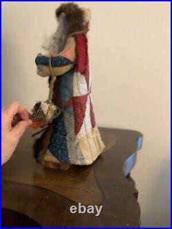 Old Soul Figure Backwoods Santa Handmade by Artist Lindy Evans Ltd Ed #26/250