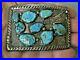 Old-Southwestern-Native-American-Turquoise-Cluster-Sterling-Silver-Cast-Buckle-01-cj