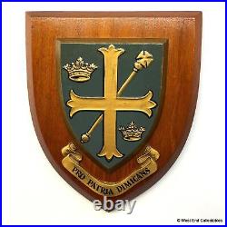 Old St Oswalds School Ellesmere College Plaque Shield Crest Graduation Gift A