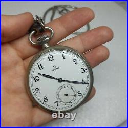 Old Vintage Omega Swiss Made pocket watch, Omega Collection Watch Color 15 jewels