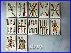 Old Vintage Spanish Playing Cards Deck Naipes not tarot