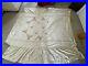 Old-Vtg-1930-s-Beautiful-Bedspread-Silk-Embroidered-Twin-Size-With-Accessories-01-ki
