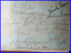 Only collection of these old Hollywood celebs. 13 autos. Vintage 1944
