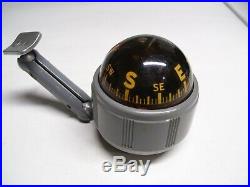 Original 1950' s Vintage Airguide Dome dial dash Compass gauge old Rat Hot rod