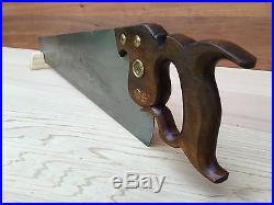 PREMIUM Quality SHARP! Vintage DISSTON No340 Metal SAW Old Antique Tool #77