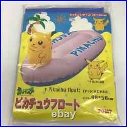 Pokemon Pikachu Float New Unused Unopened Old Tommy pool sea toy pikachu unused
