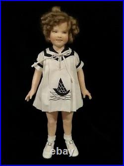 R John Wright Shirley Temple Doll Old Hollywood Collection Signed New
