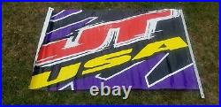 RARE OLD SCHOOL JT PAINTBALL BANNER 56 x 33 vintage collectable flex ize