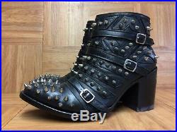 RARE Old Gringo Mexicana Collection Made in Mexico Mercedeh Studs Boots 8.5 39