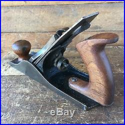 RARE Vintage UNION 042 4.5 PLANE Old Antique Smoothing Handplane Hand Tool #52