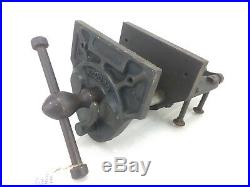 Rare Early Record No 52 Vice Quick Release Woodworker Collectible Old Tools