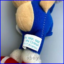 RareSEGA Old Sonic the Hedgehog plush toy set of 3 Sanei limited japan