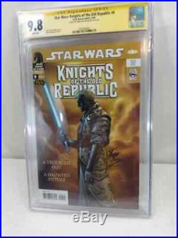 STAR WARS KNIGHTS OF THE OLD REPUBLIC 9 CGC 9.8 1ST FULL REVAN SIGNED 1 of 2 SS